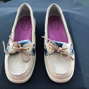 Sperry Top-Side Angelfish Metallic Boat Shoe